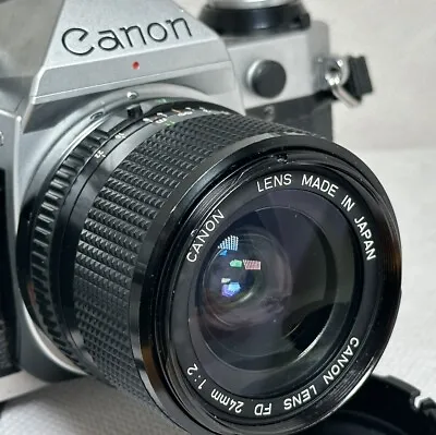 Canon FD 24mm F2 Lens Nice Clean Condition With Caps • $425