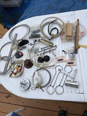 New Old Stock Vintage Assorted NAUTICAL Hardware Parts Lot Sailing/boating • $189.97