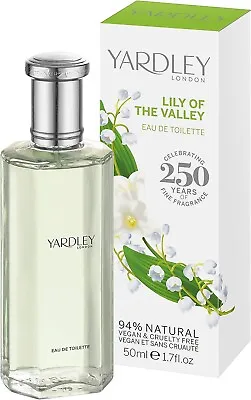 Yardley Of London Lily Of The Valley EDT/ Eau De Toilette Perfume For Her 50ml • £10.19