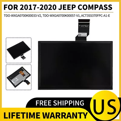 7  Replacement For 17-20 JEEP Uconnect LCD Display Touch Screen Radio Navigation • $82.99