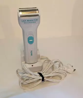 Vintage Lady Remington Electric Razor Hair Shaver Wet Dry NONWORKING W/ Charger • $19.96