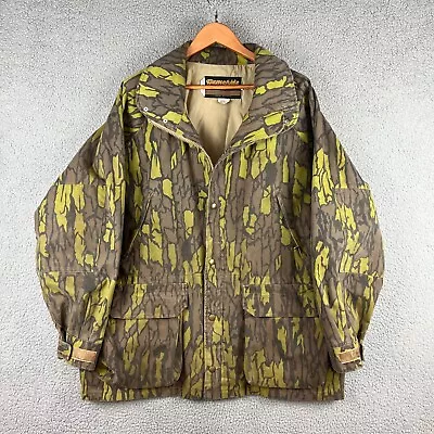 Vintage Gamehide Ultimate Bird Coat Camo Camoflauge Hunting Jacket Mens Large • $99.99