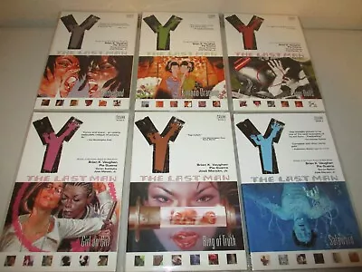 Y The Last Man Vol. 4 5 6 7 8 9 (TPB Softcover Lot Of 6) Brian K. Vaughan • $30