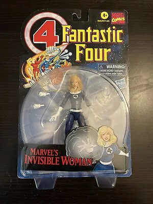 Marvel Legends Retro Fantastic Four Invisible Woman Figure • $13.99