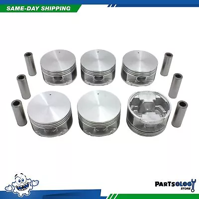 DNJ P1108 Std. Complete Piston Set For 98-11 Dodge Caravan 3.8L OHV 12v • $129.19