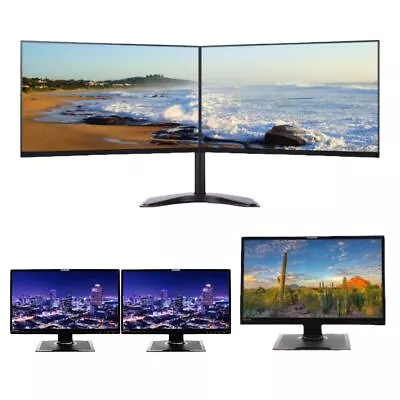 Dual Large Major Monitor 19  22  23  24  27  FHD LCD Widescreen Monitor W/Cable • $45.99