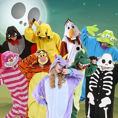 £13.99 • Buy Unisex Adult Animal Onesie21 Cosplay Halloween Costumes Kigurumi Fancy Dress UK