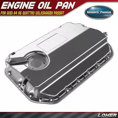 Transmission Oil Pan W/ Gasket For Audi A4 A6 Cabriolet Volkswagen Passat Lower • $42.99