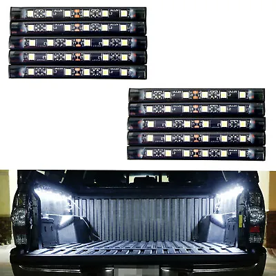 10-Section Waterproof White 60-LED Truck Bed Cargo Area Lighting Kit W/ Wiring • $17.99