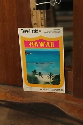 Vintage Waterslide Travel State Souvenir Decal Hawaii • $5
