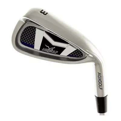 AGX SINGLE Irons; SAME LENGTH Select From 345678 Or 9 & Flex Men's Graphite • $44.95