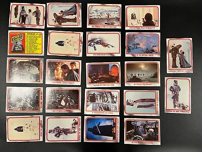 1980 Topps Empire Strikes Back Red Series 1 LOT (21 Cards) - Great Condition! • $19.99