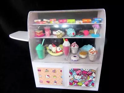 Miniature Sanrio Co. Hello Kitty Bakery Showcase Cake Cabinet Display Case Box • $44.99