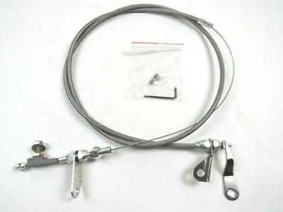 Ford C4 Transmission Kick Down Cable Kit Stainless Steel F53701 • $31.99