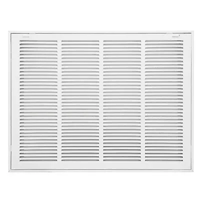 24 W X 18 H [Duct Opening Size] Steel Return Air Filter Grille - Removable Fa... • $129.29