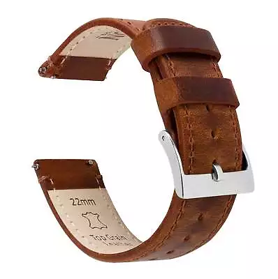 Weathered Brown Leather Watch Band Watch Band • $28.99