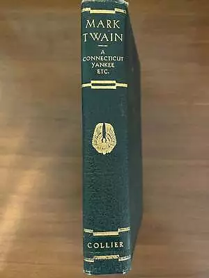 Mark Twain 2 Book Set - Connecticut Yankee Life On The Mississippi (Vintage 19 • $20