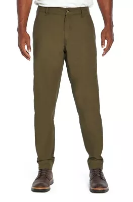 NWT Men's Eddie Bauer Ripstop Outdoor Pants Green Size 34 X 32 MSRP $70.00 • $19.99