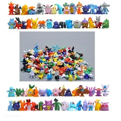 New 24pc To 144pc Battle Action Figures Pockit Pokemon Monsters No Repeats UK. • £24.92