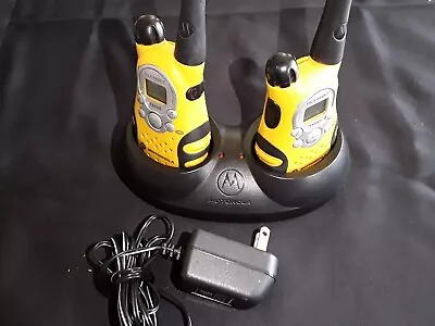 Motorola Talkabout T5950 Walkie Talkies With Charger Two-Way Radio Weather Alert • $22.90