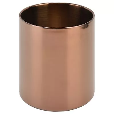 Pencil Cup Holder Rose Gold 400ml Stainless Steel Round Makeup Brush Holder...  • $16.17