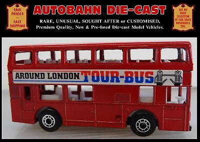 Leyland Titan London Tour Bus 1983 Matchbox Diecast 1:124 Scale Collectors Model • £7.90