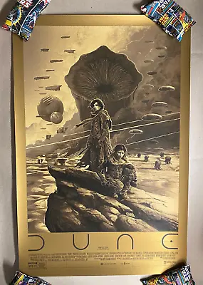 Dune Spice Variant Metallic Screen Print Poster XX/175 By Gabz • $100