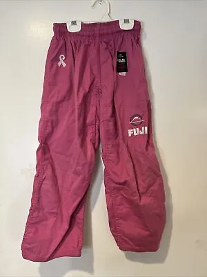 Fuji Kimono Brazilian Jiu Jitsu Gi Jiu-Jitsu - Pink WC1 Brest Cancer Pants KIDS • $13.99