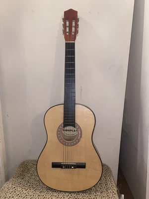 £10 • Buy Bonplay Acoustic Guitar Ideal For Children Or Beginners 