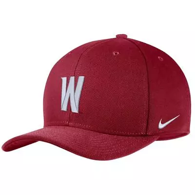 Nike Washington State Cougars Campus Adjustable Hat - Crimson - W Logo • $640.96