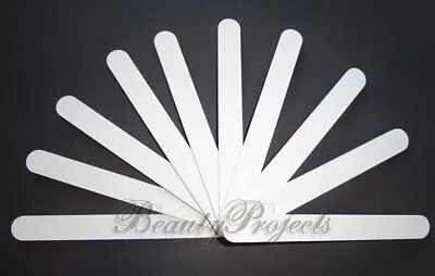 5000pcs White Mini Manicure Nail File 80/80 Grit 13cm Bulk - Plastic Center • $300