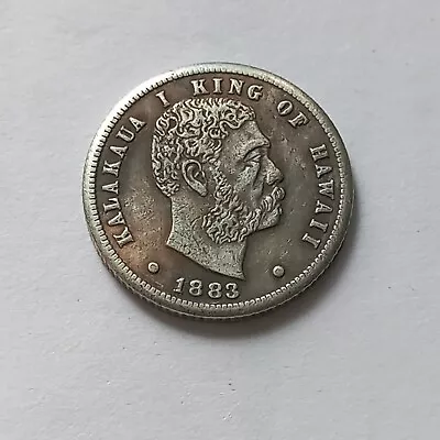 Coin One Dime 1883 Kingdom Of Hawaii • $36