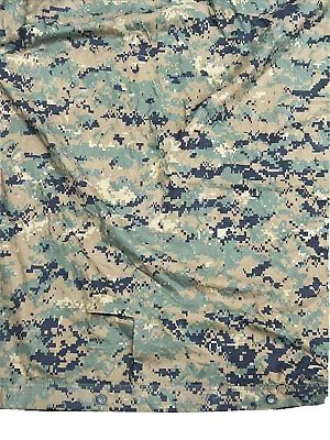 USGI Military REVERSIBLE FIELD TARP *** Tarpaulin MARPAT/80x80 *** Damaged • $9.99