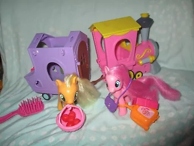 My Little Pony Train Trip Bundle With Pinkie Pie And Apple Jack • £9.99