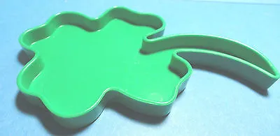 £7.88 • Buy Vintage  Shamrock  Green Plastic Tupperware Cookie Cutter Irish Good Luck