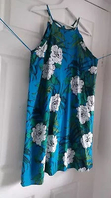 Matalan Papaya Dress Spring Colours Holiday Mood Midlength Viscose Heavy Fabric  • £5.25