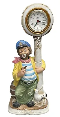 Melody In Motion Days End Sailor W Working Clock FOR PARTS OR REPAIR • $49