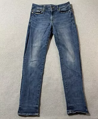 American Eagle Jeans Mens 30x34 Blue Denim Blue Straight Flex American Washed • $20