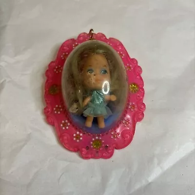 1966 Vintage Liddle Kiddles Lucky Locket Little Doll Louise Mattel Toy • $35