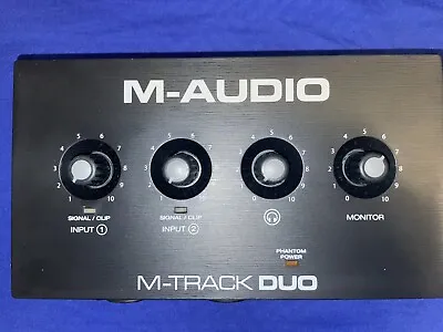 M-Audio M-Track Duo 2-Channel USB Interface • $50