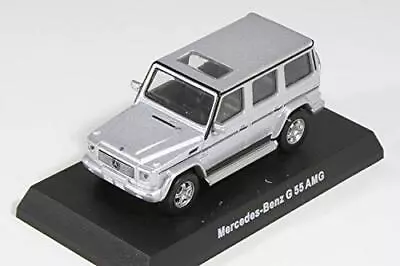 Kyosho 1/64 Amg Minicar Collection Mercedes Benz G55 Silver • $78.18