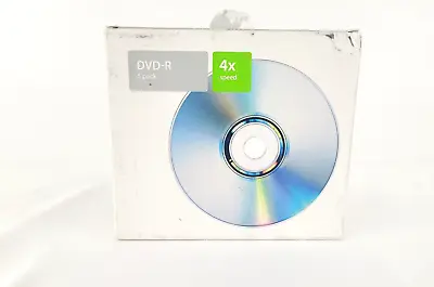 Apple DVD-R 4X Blank Media  DVD-R  M8985G/A  5 Pack- New Open Box • $11.99