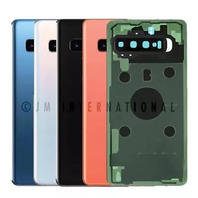 Samsung Galaxy S10/S10 Plus Back Cover Battery Door Glass Rear Main Camera Lens • $9.48