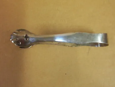 EPCA Silverplate By Poole Sugar Cube Tongs 6  X 1 1/2  • $9.95