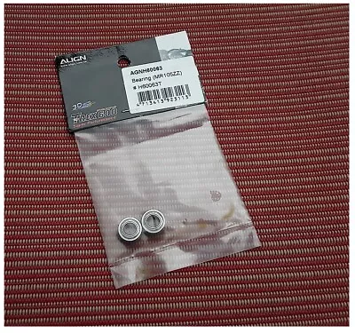 RC Helicopter Align T-Rex 550X 600E Bearing (2) MR105ZZ AGNH60063 H60063T 5x10 • $5.11