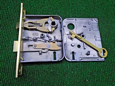 ONE YALE & TOWNE # 808 MORTISE LOCK W/KEY - CIRCA 1927  (40961) • $42.95