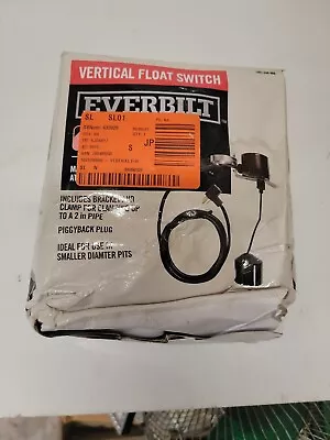 Everbilt 1001 098 868 Black Vertical Float Switch For Sump And Sewage Pumps 8ft • $27