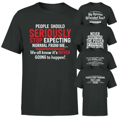 £8.99 • Buy Sarcastic Sarcasm Funny Unisex T Shirt Humour Joke Quote Novelty Black Tee #A