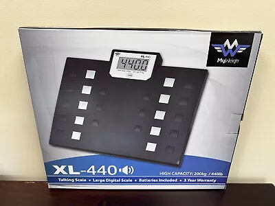 My Weigh / Myweigh XL-440 Talking Weight Scale NEW In BOX • $58.95