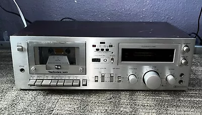 Technics RS-M63 3 Head Stereo Cassette Deck Metal Tape Good Condition 604033 • $237.50